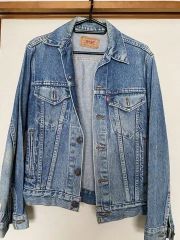 Levi's 라이트 블루 데님 자켓