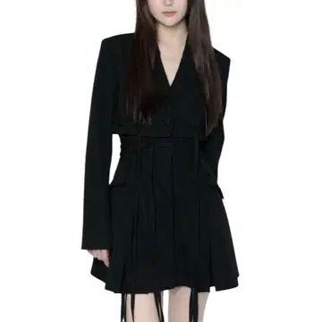 melt the lady string jacket onepiece