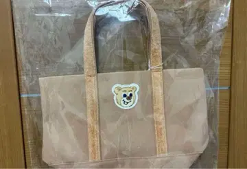 페일러 올드 테디 와펜 토트백 베이지 스몰 사이즈