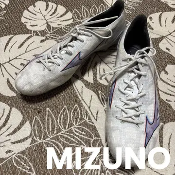 MIZUNO (미즈노) 알파 PRO (화이트) 축구 스파이크 고정식