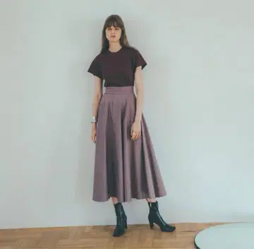 CLANE 스커트 퍼플