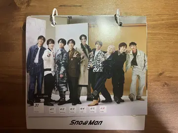 SnowMan 2024년 탁상 달력