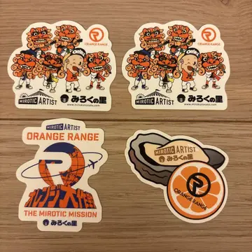 ORANGE RANGE 미로쿠노사토 스티커