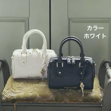 Maison de FLEUR 핸드백 숄더백 화이트