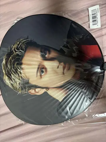 아이돌 얼굴 사진 부채 약 30cm 미개봉