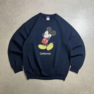 00s 90s 디즈니 공식 캘리포니아 수베니어 맨투맨