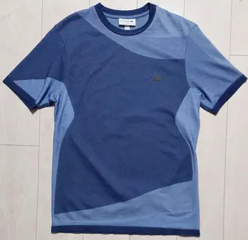 Lacoste 컬러 블록 T셔츠 블루