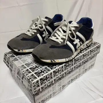 PREMIATA 스니커즈 600E LUCY 네이비 사이즈 42 박스 포함