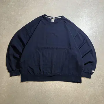 00s RUSSEL 러셀 애슬레틱 앞V 무지 맨투맨 노움코어