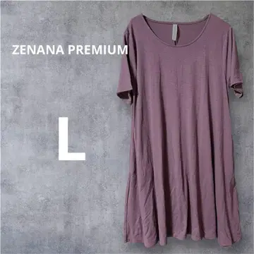 ZENANA PREMIUM L 사이즈 퍼플 원피스