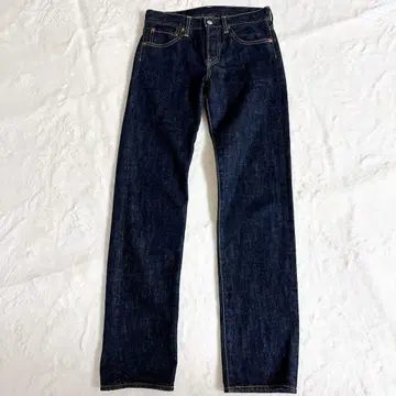 DEEP BLUE 딥 블루 일본산 데님 버튼 플라이 스트레이트 S