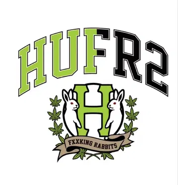 HUF FR2 화이트 티셔츠 새상품 L