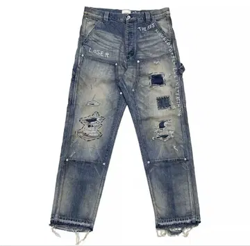 great LAnd HATEWORKDOUBLE KNEE DENIMPANT