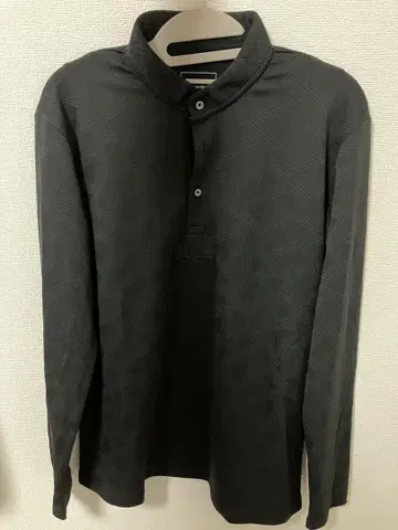 TaylorMade 블랙 긴팔 피케 셔츠 M