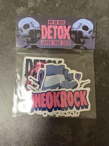 ONE OK ROCK 2025 DETOX 스티커 세트