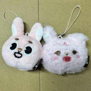 원필 미니 페이스 키링