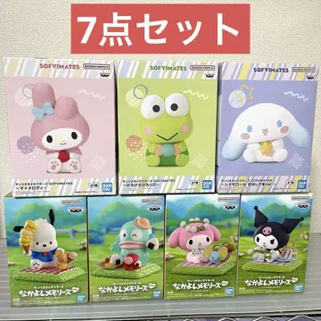 [ 7개 세트 ] 산리오 캐릭터즈 SOFVIMATES 소프트 비닐