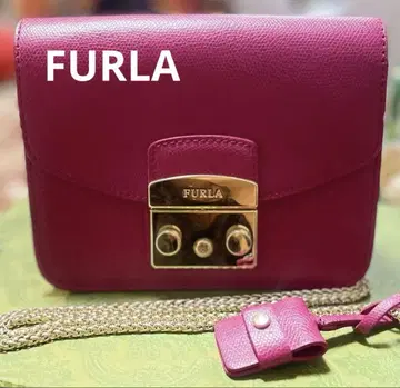 FURLA 핑크 미니 숄더백