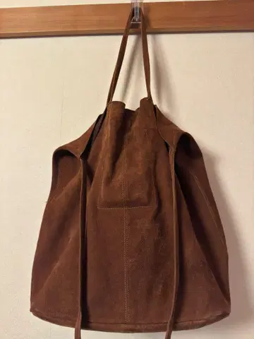 morphee 3WAY LARGE TOTE OIL SUEDE BROWN