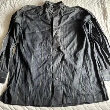 ISSEY MIYAKE 긴팔 셔츠 다크 그레이 M
