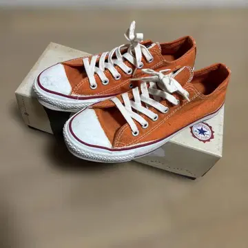 90s CONVERSE ALL STAR 로우컷 오렌지
