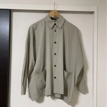 eskandar wide-silhouette cotto n shirts