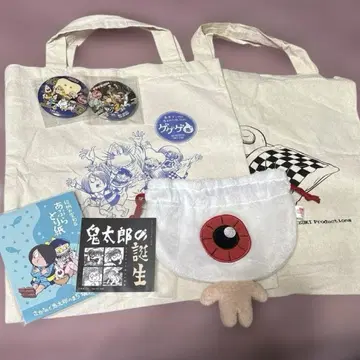 게게게의 키타로 게게게 기원 복조리 캔뱃지