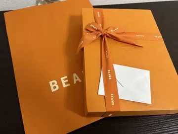 BEAMS 블랙 T셔츠 기프트 박스 포함