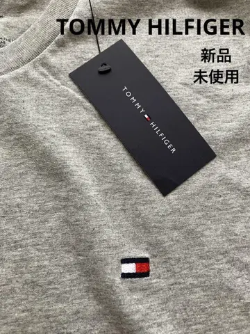 [ 미사용 새상품 ] 타미힐피거 남성용 롱T 긴팔 그레이 XL 빅