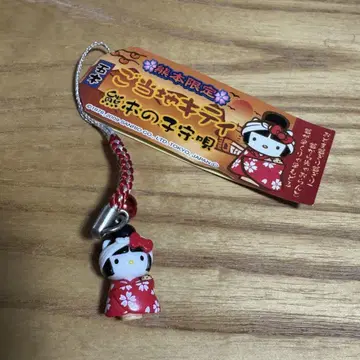 [ 무료배송 ] 고토치 키티 구마모토 자장가 넥츠케 스트랩 헬로키티