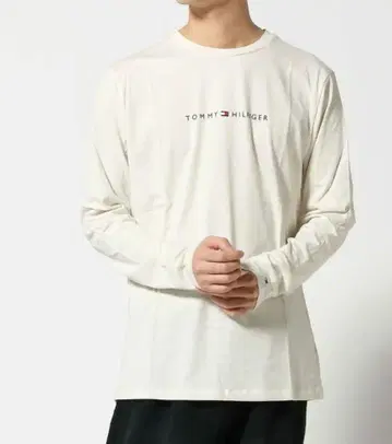 TOMMY HILFIGER 긴팔 T셔츠 화이트 긴팔 T셔츠 XL