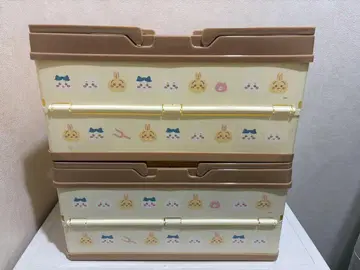 치이카와 (먼작귀) 접이식 바스켓 2세트
