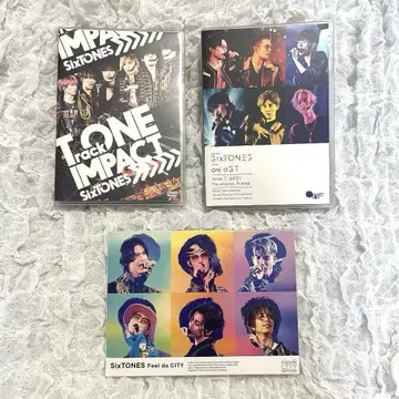 SixTONES 스트 라이브 DVD 묶음 판매