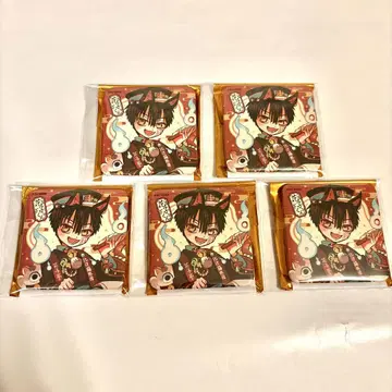 지박소년 하나코 군 화묘 여관 스퀘어 캔뱃지 하나코 군 5개 세트