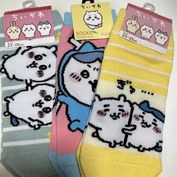 치이카와 (먼작귀) 하치와레 사스마타 캐릭터 양말 묶음 판매