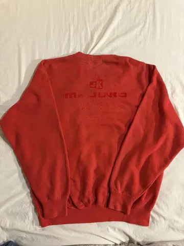 vintage Mr. JUNKO 빨간색 트레이닝복
