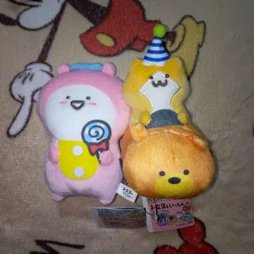 오문구와 함께 놀이공원 봉제 인형 2종 세트 1