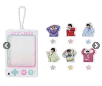 NCT WISH LOGin JAPAN 쉐이커 키링 굿즈