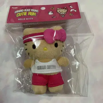 한국 키티 봉제 인형 OLIVE YOUNG 콜라보