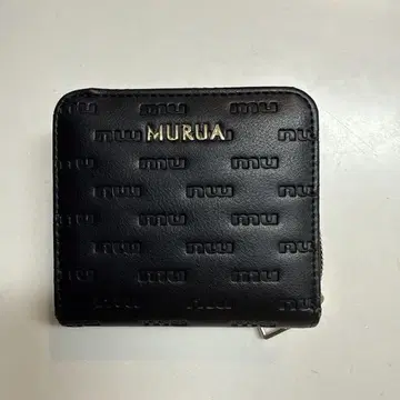 MURUA 블랙 접이식 지갑