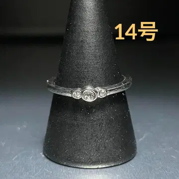 빈티지 패션 반지 실버 14호 스톤 반지 여성용