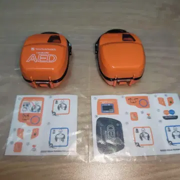 가샤폰 미니어처 AED 2개 세트