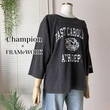 [ 2025SS ] FRAMeWORK 챔피온 별주 FOOTBALL T셔츠