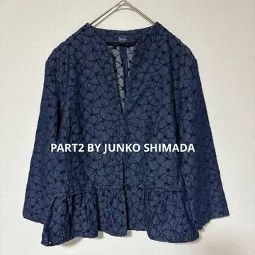 JUNKO SHIMADA 준코 시마다 노카라 데님 자켓 11호