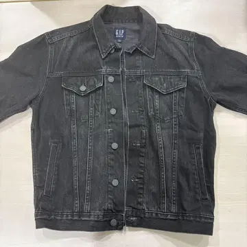 GAP 블랙 데님 자켓