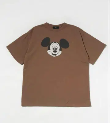 WCJ 미키 TEE Disney100 collection 브라운