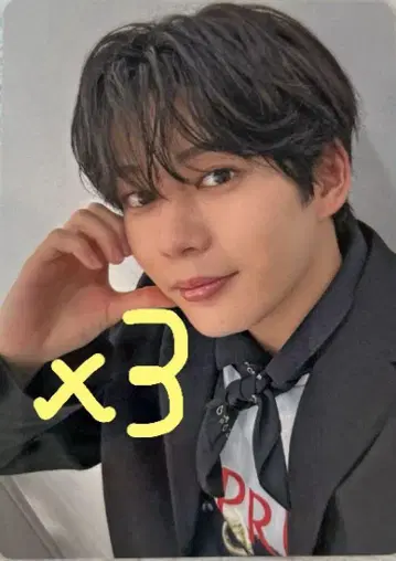 나니와단시 나가오 켄토 트레이딩 카드 3장