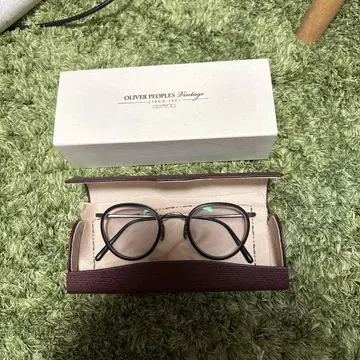 OLIVER PEOPLES 빈티지 안경 블랙