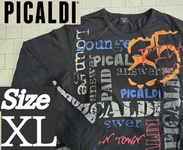 [ 레어 ] PICALDI 그래픽 롱T