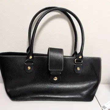 kate spade 블랙 가죽 핸드백